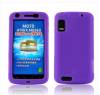 Silicone case for Motorola MB860 Atrix Purple MAMB860SCPU OEM